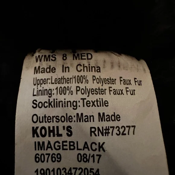 SO Image Women’s Faux-Winter Boots - Picture 5 of 8